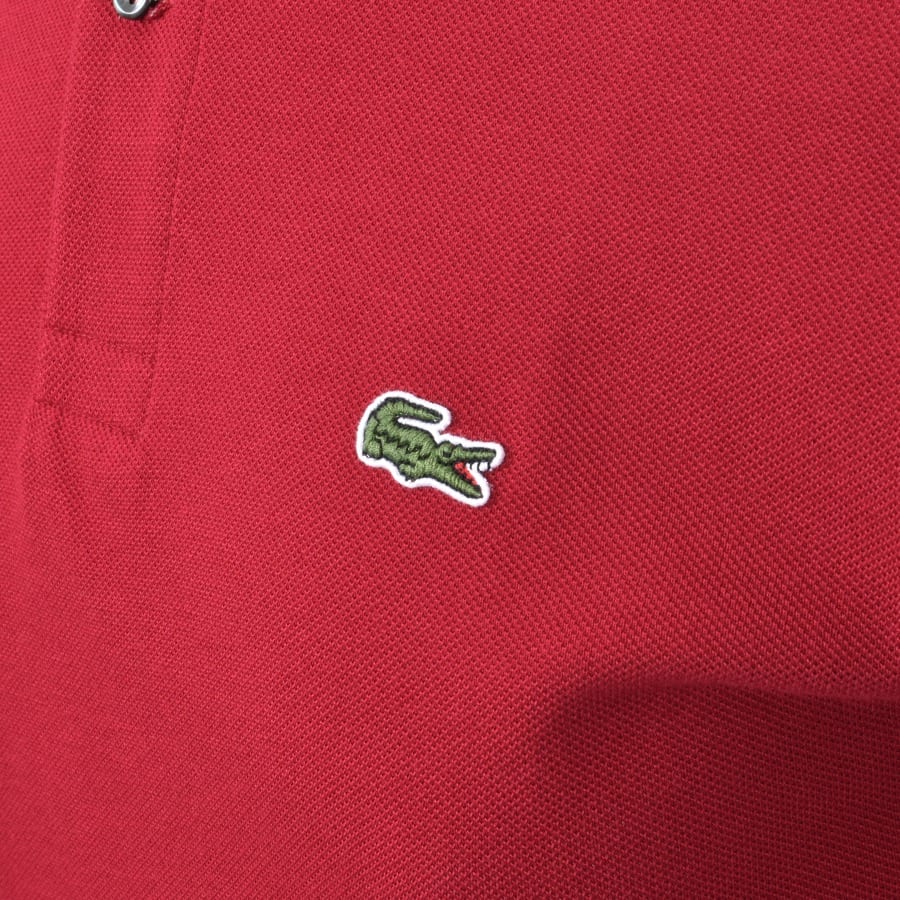 Alternative Image for ProductLacoste Short Sleeved Polo T Shirt Red3
